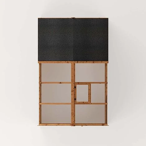 Waltons 10 X 6 Wooden Greenhouse And Garden Shiplap Storage Shed Combi 6 Waltons 10 X 6 Wooden Greenhouse And Garden Shiplap Storage Shed Combi - Image 6