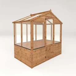 Waltons 6 X 4 Wooden Shiplap Tongue And Groove Greenhouse -Garden Central Sales Store 004 003 0001