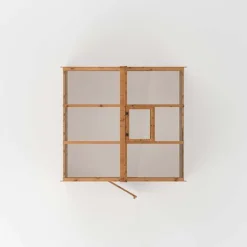 Waltons 8 X 6 Traditional Wooden Shiplap Tongue And Groove Greenhouse -Garden Central Sales Store 004 003 000320111