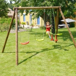 Soulet Pacco Wooden Swing Set -Garden Central Sales Store 004494 AMB 01