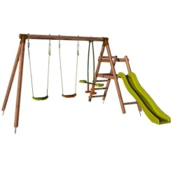 Soulet Figue Climbing Frame With Swings And Slide -Garden Central Sales Store 004505
