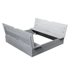 Soulet Sandpit With Folding Benches 120 X 120cm -Garden Central Sales Store 004527