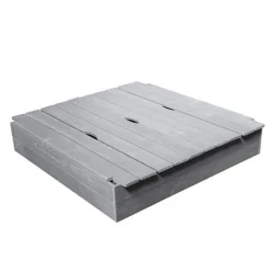 Soulet Sandpit With Folding Benches 120 X 120cm -Garden Central Sales Store 004527 DET 03