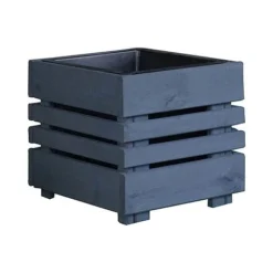 Cerland Geteborg Outdoor Rectangular Wooden Planter 33cm -Garden Central Sales Store 004683