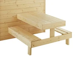Soulet Tiana Playhouse With Picnic Bench 7 X 4 -Garden Central Sales Store 004856 ZOOM 01