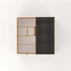 Waltons 8 X 8 Wooden Shiplap Tongue And Groove Greenhouse And Combi Garden Storage Shed -Garden Central Sales Store 005 00012010