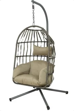 Idooka Rattan Hanging Garden Egg Chair -Garden Central Sales Store 0120Main