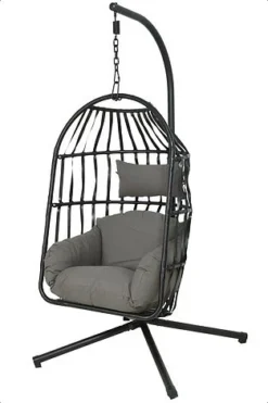 Idooka Rattan Hanging Garden Egg Chair -Garden Central Sales Store 0120Main1