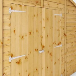 Waltons 14' X 10' Premium Shiplap Apex Roof Garden Workshop Shed -Garden Central Sales Store 14x10 Premium Shiplap Apex Workshop Detail004