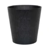 Pula Recylable Planter Black H25Cm D24Cm