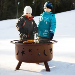 Landmann Moon & Stars Deluxe Garden Firepit -Garden Central Sales Store 28335 015