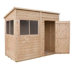 Waltons 8 X 4 Premium Shiplap Tongue And Groove Pent Roof Garden Storage Shed -Garden Central Sales Store 30020dpi20edits 0003 P 5029442075624 MN20copy4