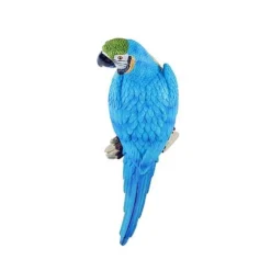 Pair Of Wall Mountable Parrot Bird Garden Ornaments -Garden Central Sales Store 3009 PAIR 3