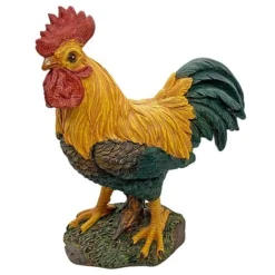 Standing Cockerel Bird Garden Animal Ornament -Garden Central Sales Store 3210S 3
