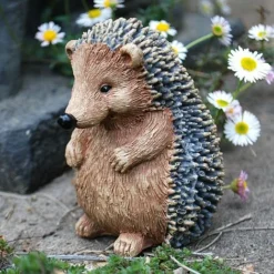 Set Of 3 Hedgehog Garden Animal Ornaments Outdoor Statues -Garden Central Sales Store 3439 2