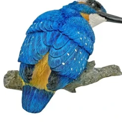 Wall Mountable Kingfisher Bird Garden Ornament -Garden Central Sales Store 3702 4