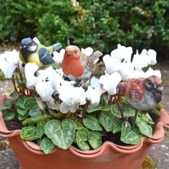 3 Garden Birds On Sticks Outdoor Ornaments -Garden Central Sales Store 3714 4