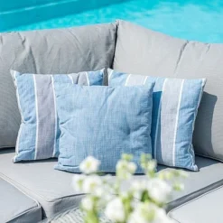 Maze Rattan Oxford Royal Corner Dining Set With Integrated Rising Ice Bucket Table -Garden Central Sales Store 402116 6