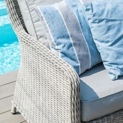 Maze Rattan Oxford Royal Corner Dining Set With Integrated Rising Ice Bucket Table -Garden Central Sales Store 402116 7