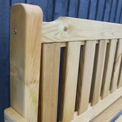 Waltons 2 Seater Pressure Treated Wooden Garden Bench 4ft -Garden Central Sales Store 4ft Bench Detail 001