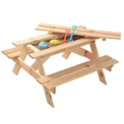 Idooka Kids' Picnic & Water Table -Garden Central Sales Store 532000600.LidOpen