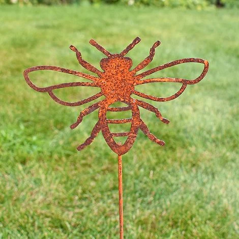 5 Metal Insect Garden Stake Ornaments 4 5 Metal Insect Garden Stake Ornaments - Image 4