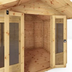 Waltons 6' X 8' Apex Summerhouse -Garden Central Sales Store 6x8 Sussex Summerhouse Detail003