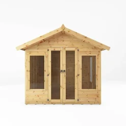 Waltons 6' X 8' Apex Summerhouse -Garden Central Sales Store 6x8 Sussex Summerhouse Front
