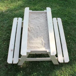 Soulet Childrens Wooden Picnic Table With Sandpit -Garden Central Sales Store 782714 ZOOM 03