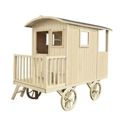 Soulet Carry Shepherds Hut Playhouse 6 X 8 -Garden Central Sales Store 782856 DET 01