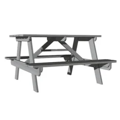 Soulet Childrens Garden Picnic Table Grey -Garden Central Sales Store 783568 DET 10