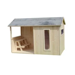Soulet Jazz Playhouse With Canopy 8 X 5 -Garden Central Sales Store 785700 DET 01
