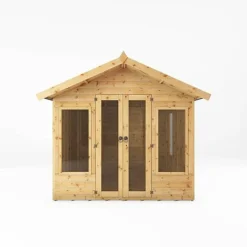 Waltons 8' X 8' Apex Summerhouse -Garden Central Sales Store 8x8 Sussex Summerhouse Front
