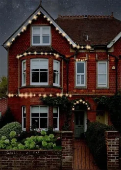 Idooka LED Christmas String Light White Multicolour 1000 1200 1500 20-30 M Outdoor Plug -Garden Central Sales Store AX8905160.House