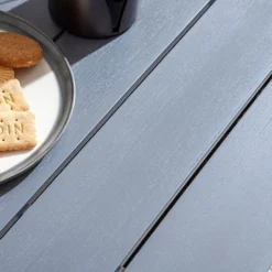 Rowlinson Garden Rattan Corner Sofa Dining Set Grey 8 Seater -Garden Central Sales Store AlbanyCornerset Grey 061