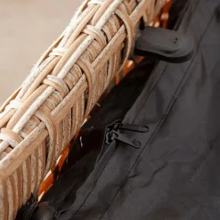 Rowlinson Garden Deluxe Rattan Corner Sofa Dining Set 8 Seat Oatmeal -Garden Central Sales Store AlbanyCornerset Wheat 10