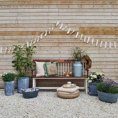 Broadway Acacia Wood Cream Garden Bench H89CM W160CM 2 Broadway Acacia Wood Cream Garden Bench H89CM W160CM - Image 2