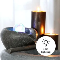 Cascading Bowls LED Garden Water Feature 9 Cascading Bowls LED Garden Water Feature -Garden Central Sales Store Bowl edit4