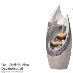 Serenity Cascading Flame Effect Water Feature -Garden Central Sales Store CASC FOUNTAINW T39124