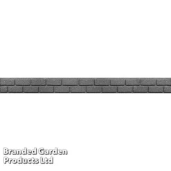Ultra-Curve EZ Border Edging- Small Brick -Garden Central Sales Store CURV BRICKGREY S48175