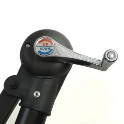 Idooka 300cm Grey Cantilever Garden Parasol - Patio Umbrella & Sun Shade -Garden Central Sales Store Crank1