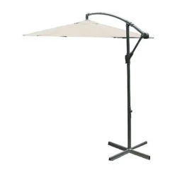 Garden Gear Cantilever Parasol -Garden Central Sales Store D5968 Cantilever Parasol Cream CO 2000px 021