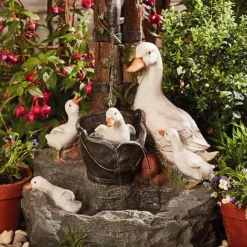 Duck Fountain -Garden Central Sales Store D9662 1000x1000 LS 3
