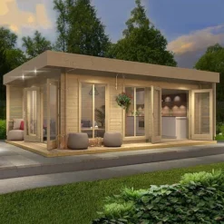 Doddington Log Cabin 4m X 5.9m -Garden Central Sales Store Doddington20life