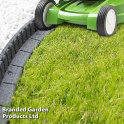Lawnmower Friendly Flexi-Edge Border - Grey -Garden Central Sales Store EDGE MOWERGREY S48181