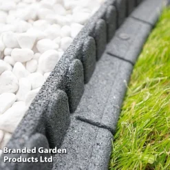 Lawnmower Friendly Flexi-Edge Border - Grey -Garden Central Sales Store EDGE MOWERGREY S48182