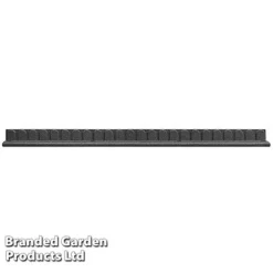 Lawnmower Friendly Flexi-Edge Border - Grey -Garden Central Sales Store EDGE MOWERGREY S48183