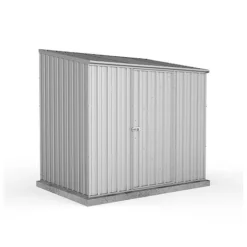 Absco Space Saver 7'5 X 5' Pent Roof Outdoor Metal Garden Storage Shed - 4 Colours Available -Garden Central Sales Store ESDXL20MET003 300dpi