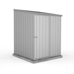 Absco Space Saver 5' X 5' Pent Roof Outdoor Metal Garden Storage Shed - 4 Colours Available