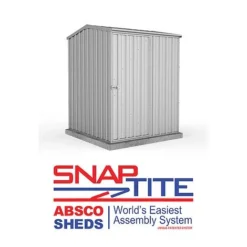 Absco Premier 5' X 5' Reverse Apex Roof Outdoor Metal Garden Storage Shed - 2 Colours Available 10 Absco Premier 5' X 5' Reverse Apex Roof Outdoor Metal Garden Storage Shed - 2 Colours Available -Garden Central Sales Store ESDXL20MET113 1